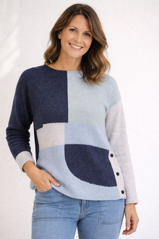 Colour Block Pullover