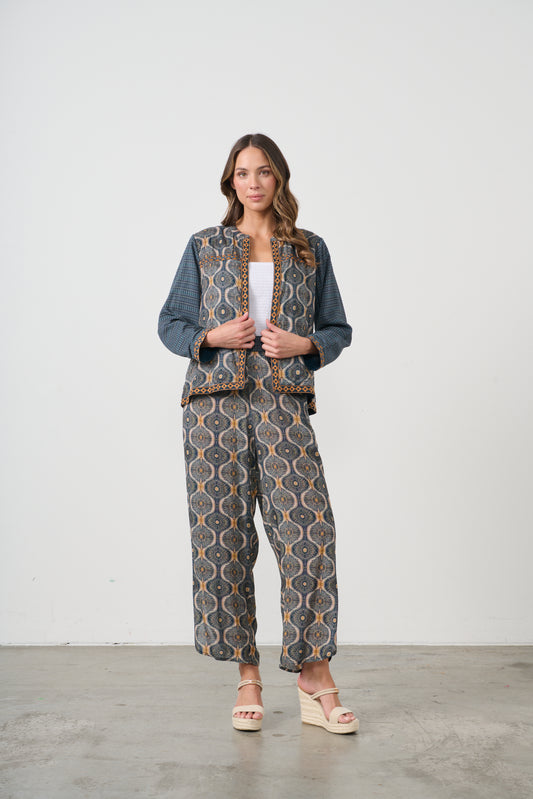 Jacket- Kosmos Print
