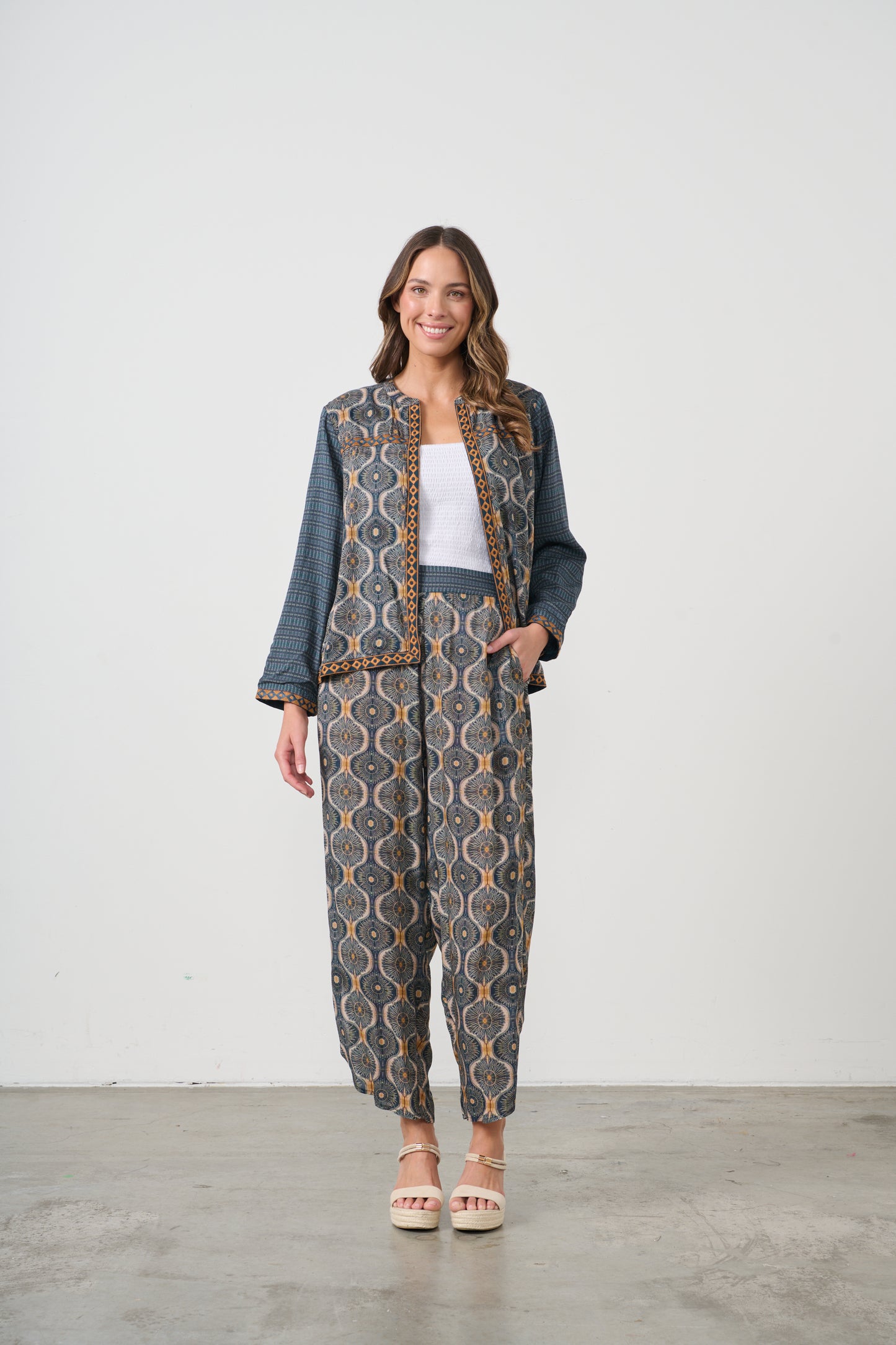 Jacket- Kosmos Print
