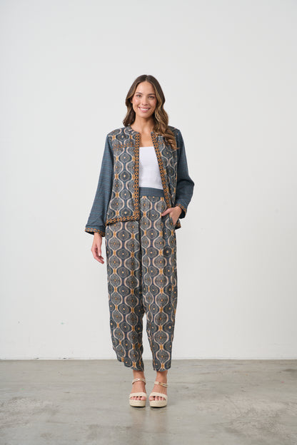 Jacket- Kosmos Print