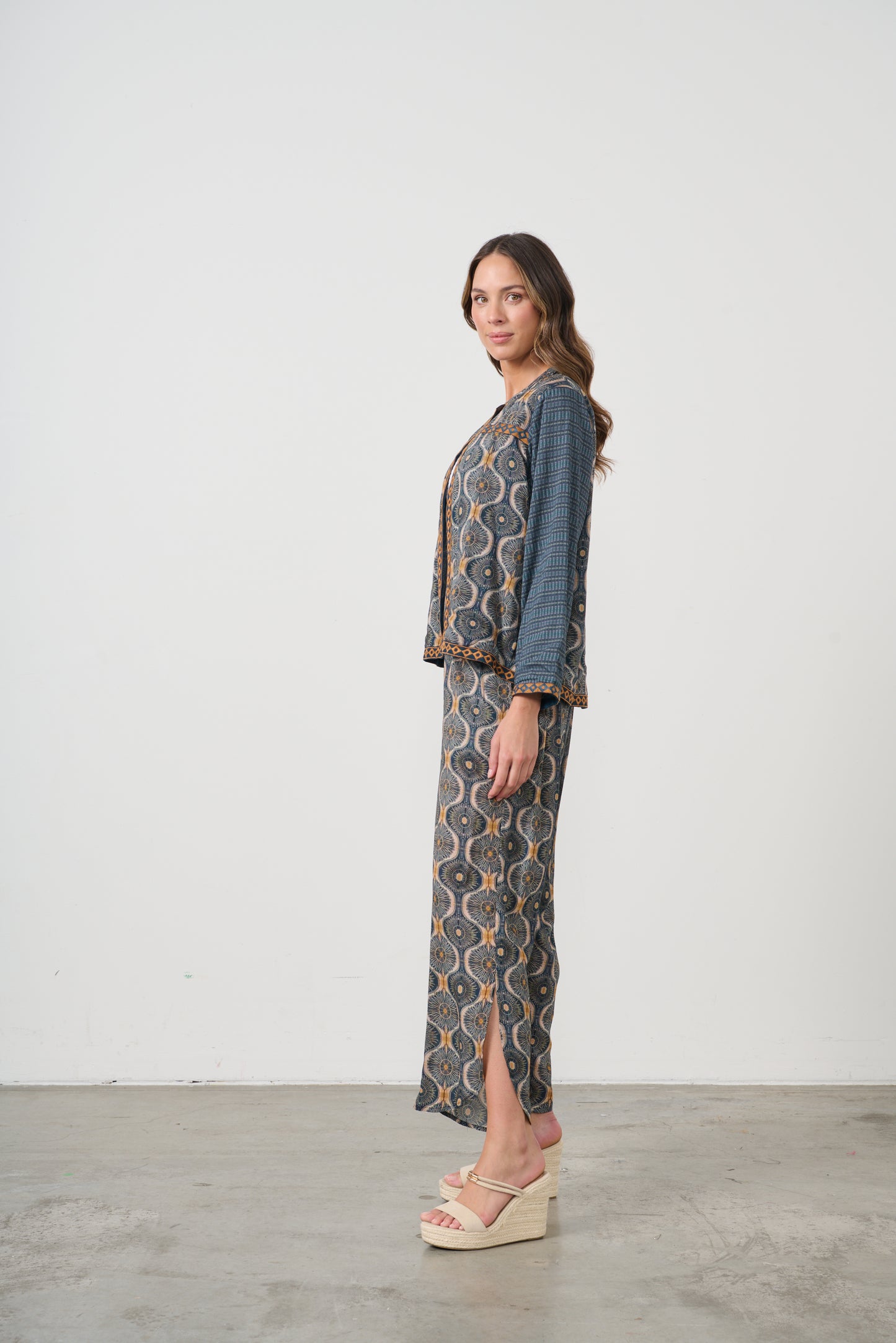 Jacket- Kosmos Print