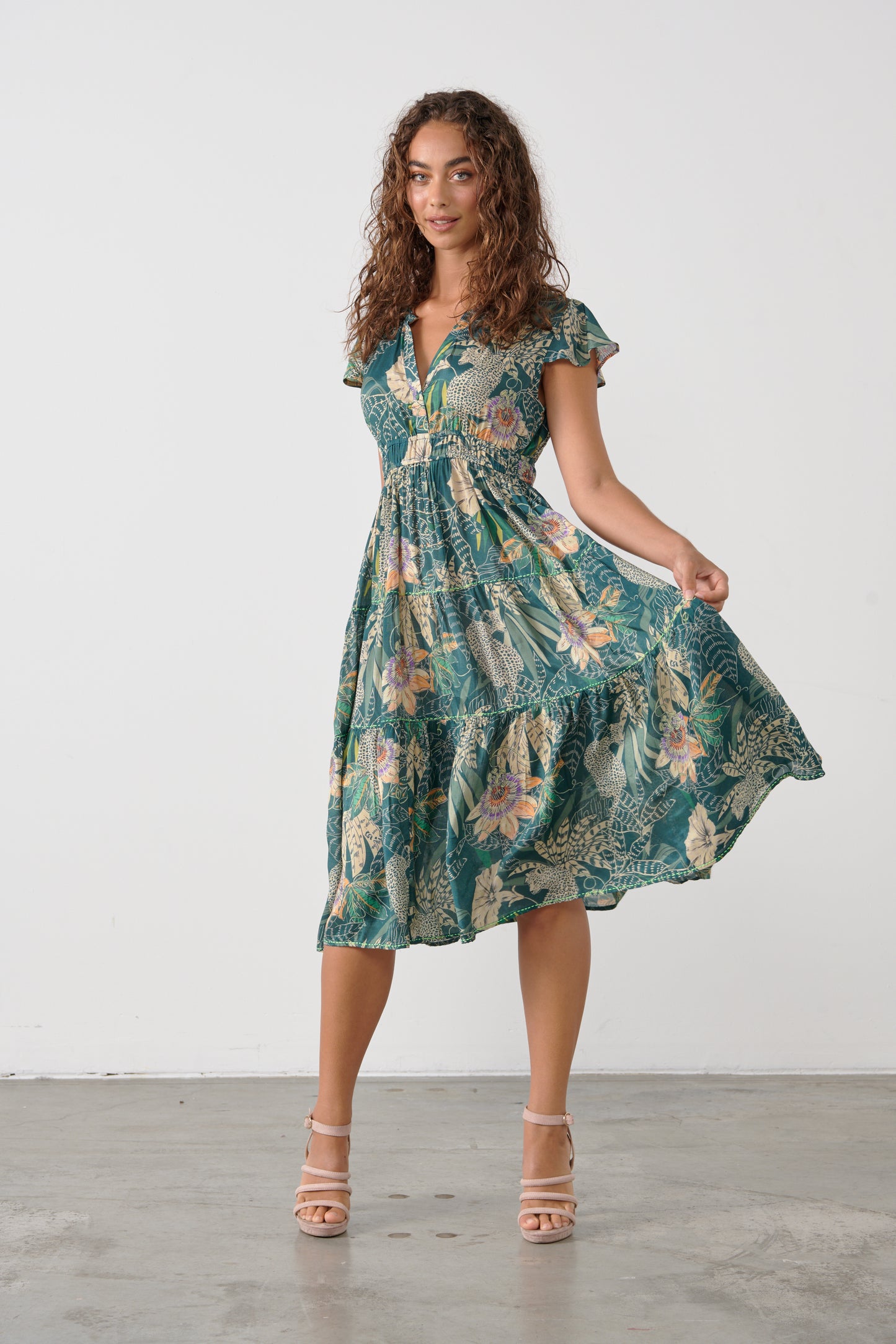 Dress Jungle Print