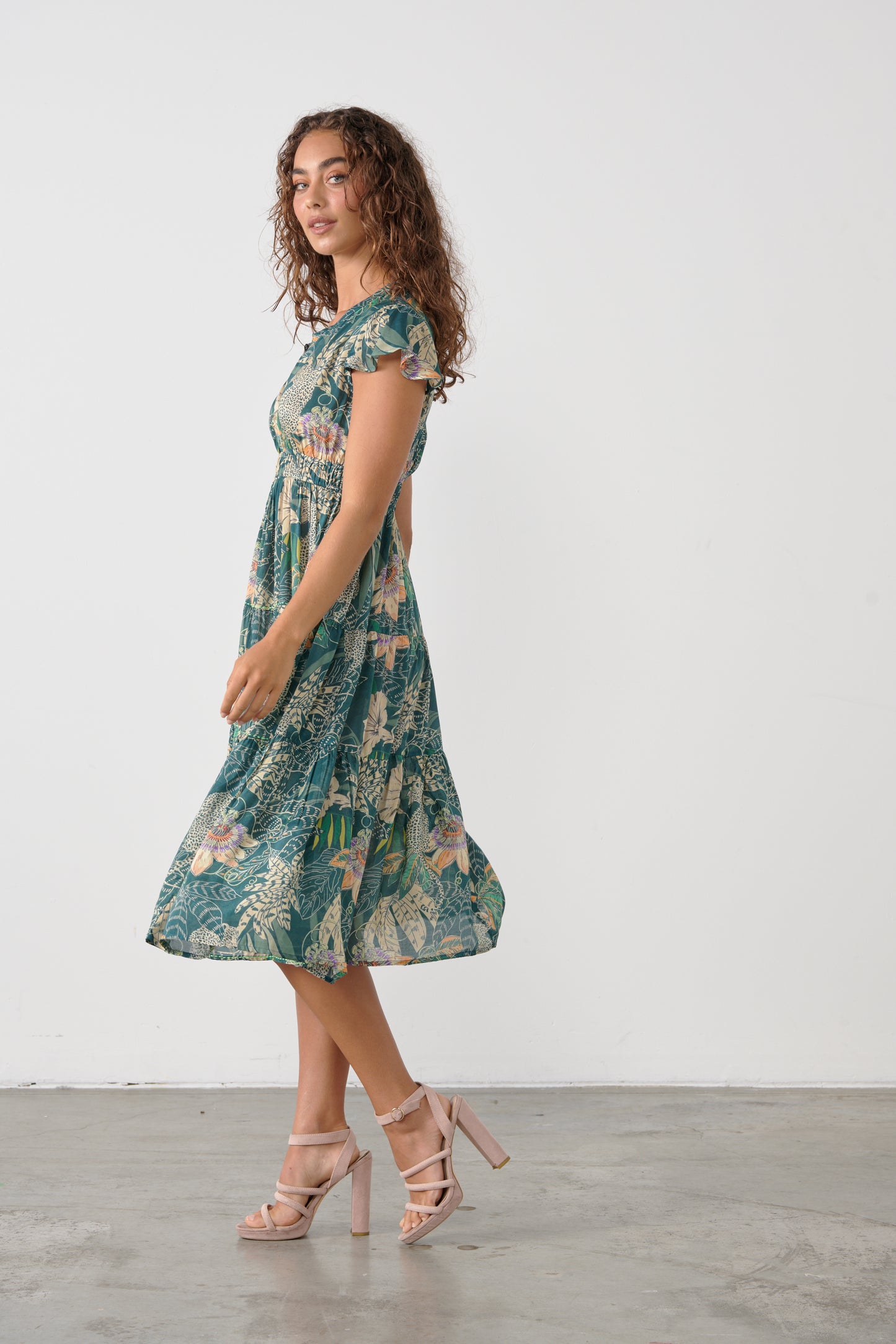 Dress Jungle Print