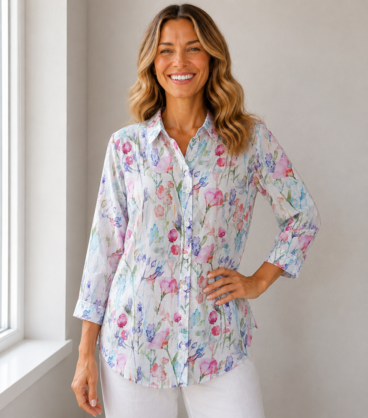 ARLO 3/4 SLEEVE SHIRT