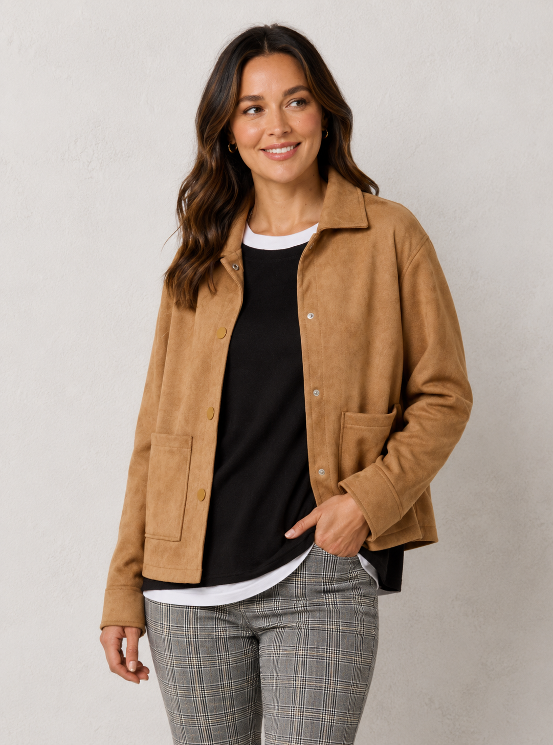 Downtown Suede Jacket