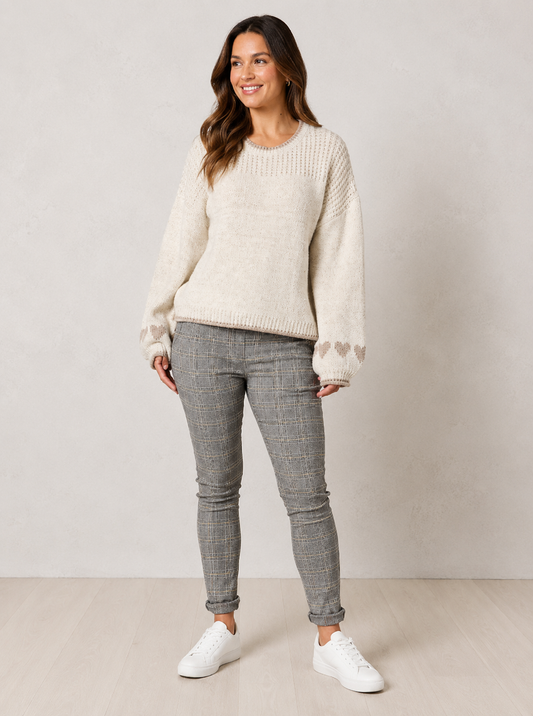 Chic Heart Knit
