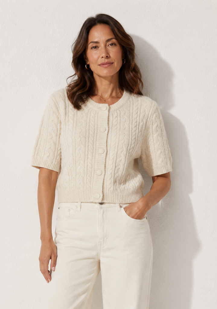 Gia Cable Cardi