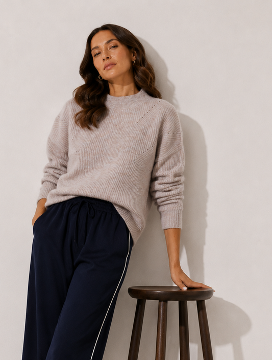 Innes Pointelle Jumper