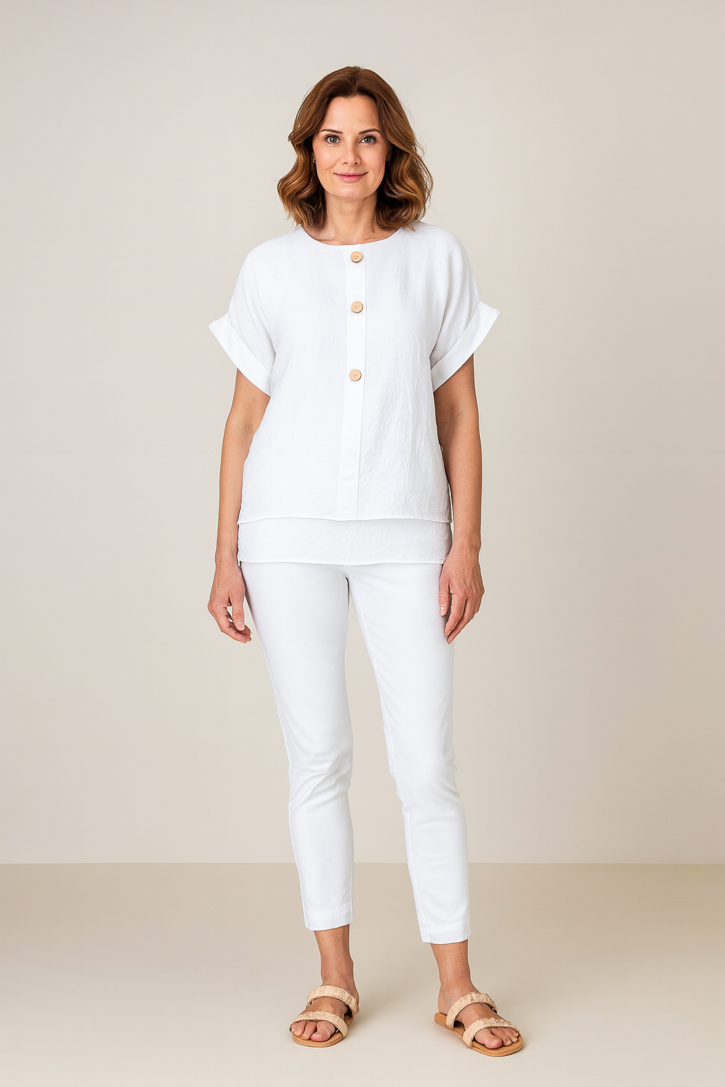 Wendy Crepe Top