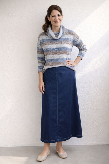 Erin Denim Skirt