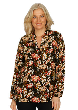 Winter Floral Shirt