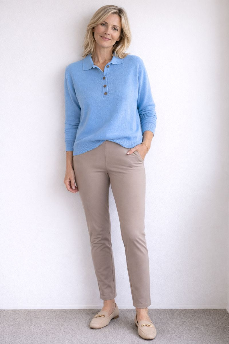 Plain Ponte Pant