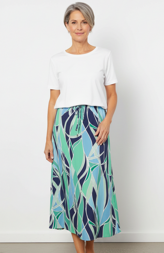 A-Line Pull On Skirt