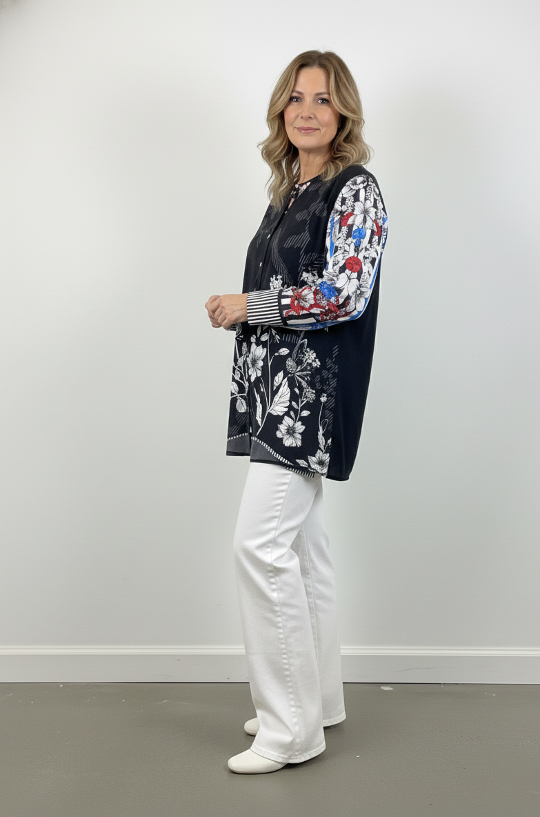 Dominque Floral Tunic