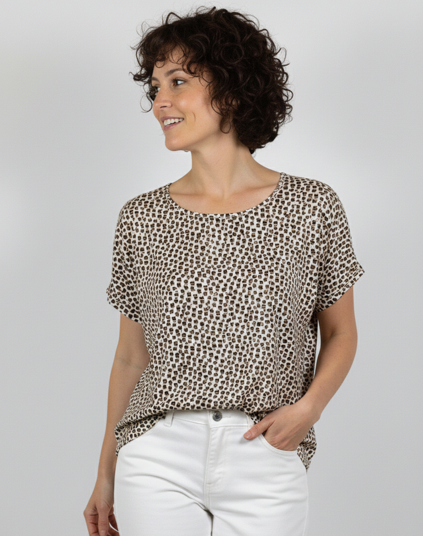 Margie Print Shirt