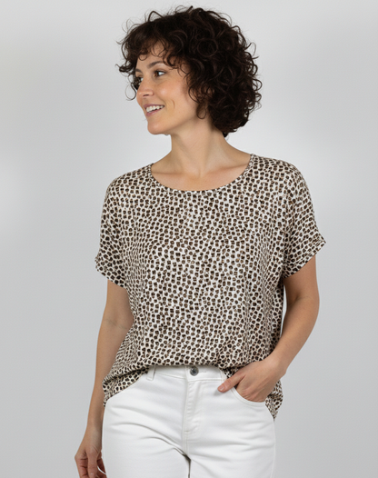 Margie Print Shirt