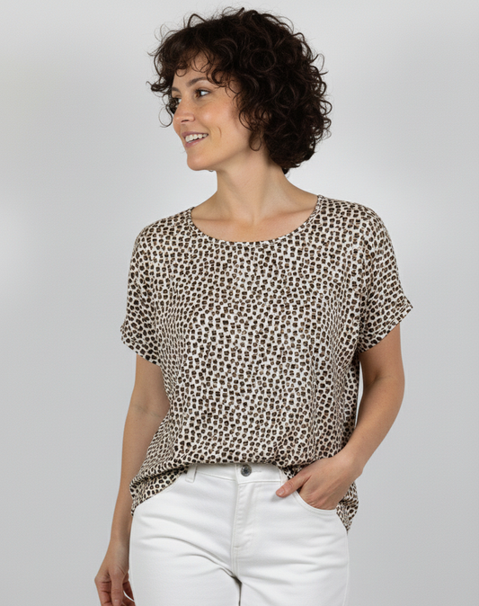 Margie Print Shirt
