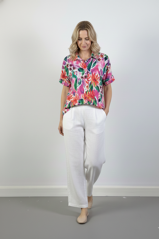 Spring Long Line Shirt