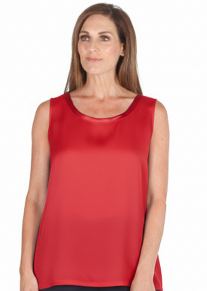 Satin Trim Cami - Jillian