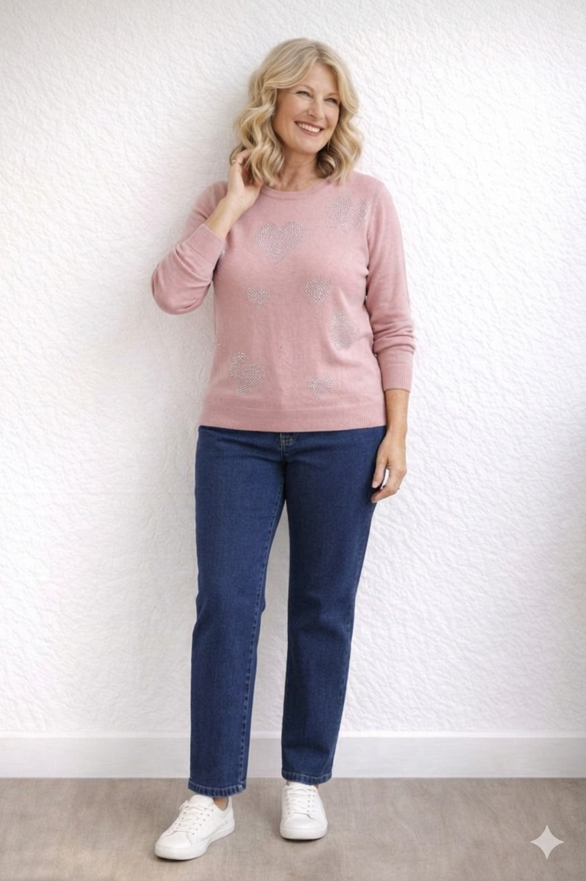 Hearts Sweater