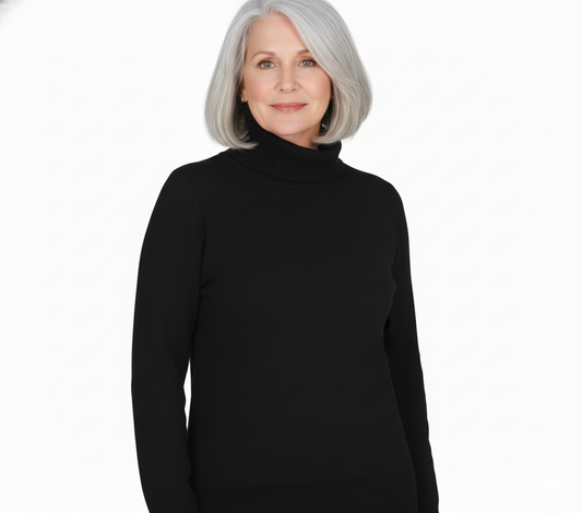 Roll Neck Pure Wool Jumper