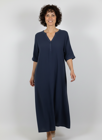 Cotton Cheesecloth Dress