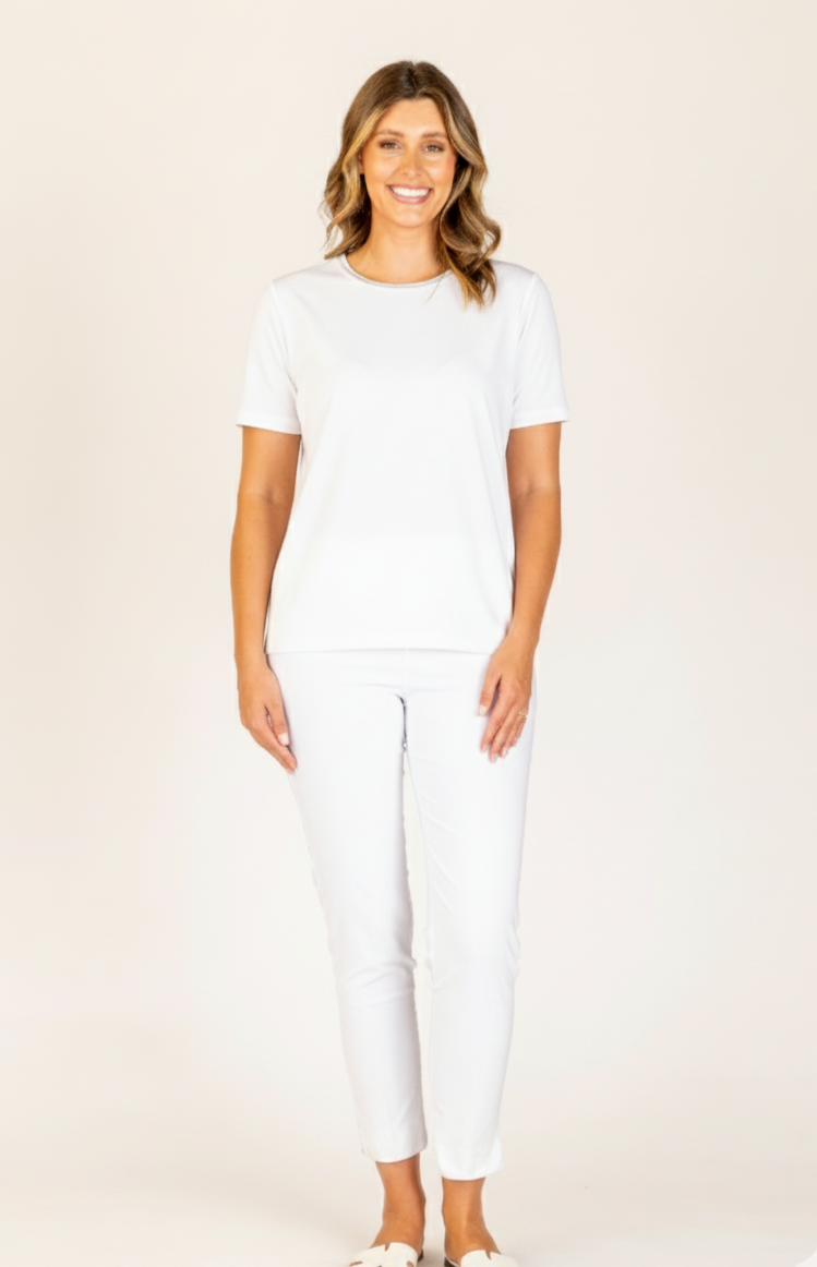 Kimmy Satin Trim Top