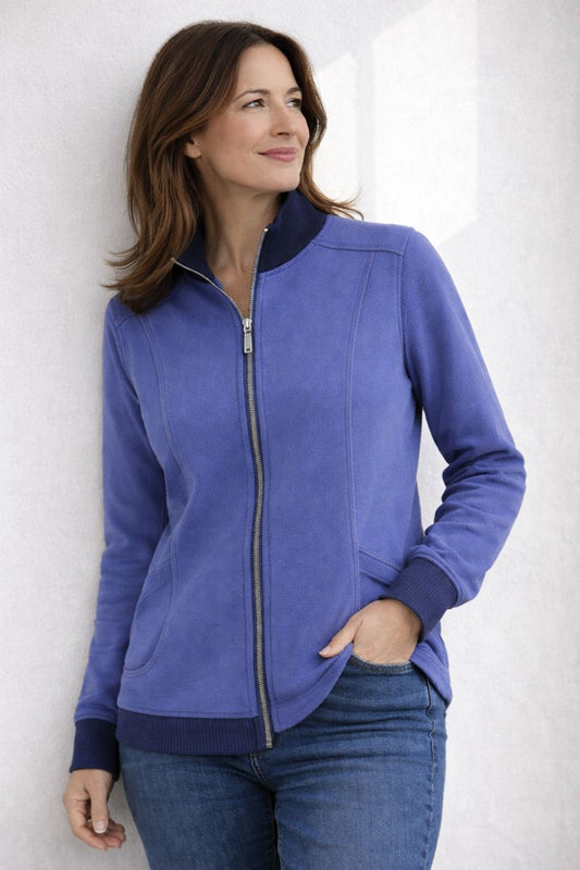 Piped Fleece Jacket