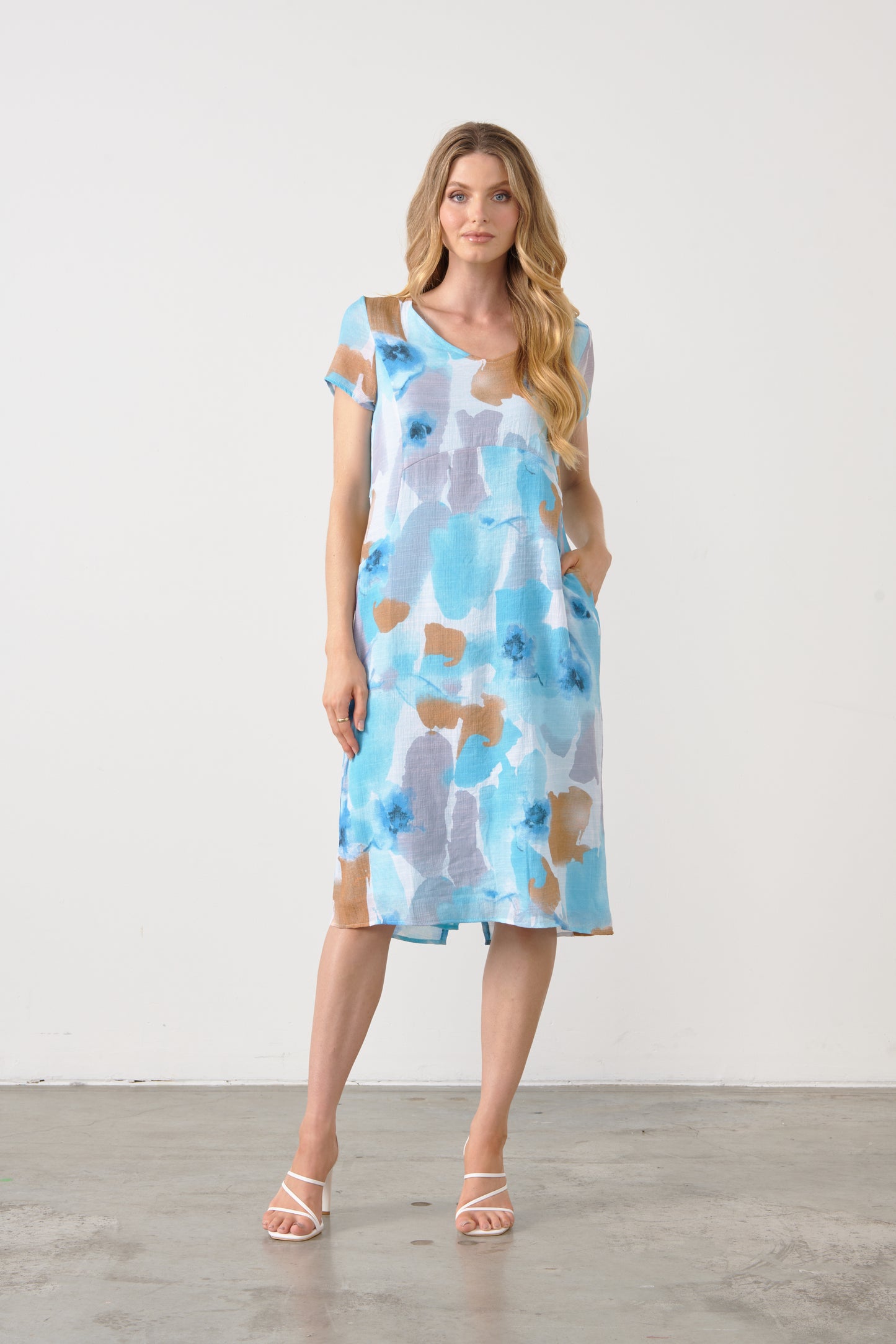 Dress - Panelled w/ Back Hem Split