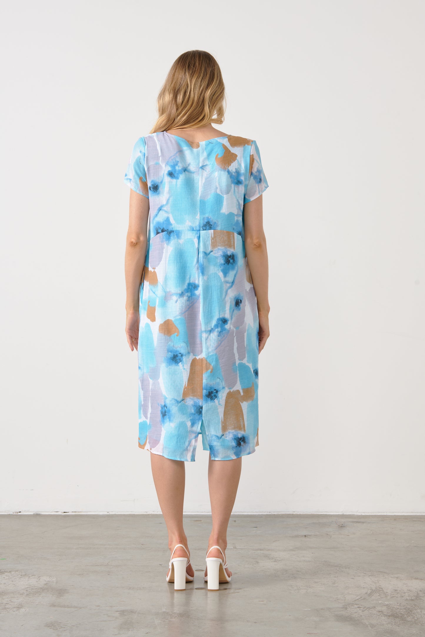 Dress - Panelled w/ Back Hem Split