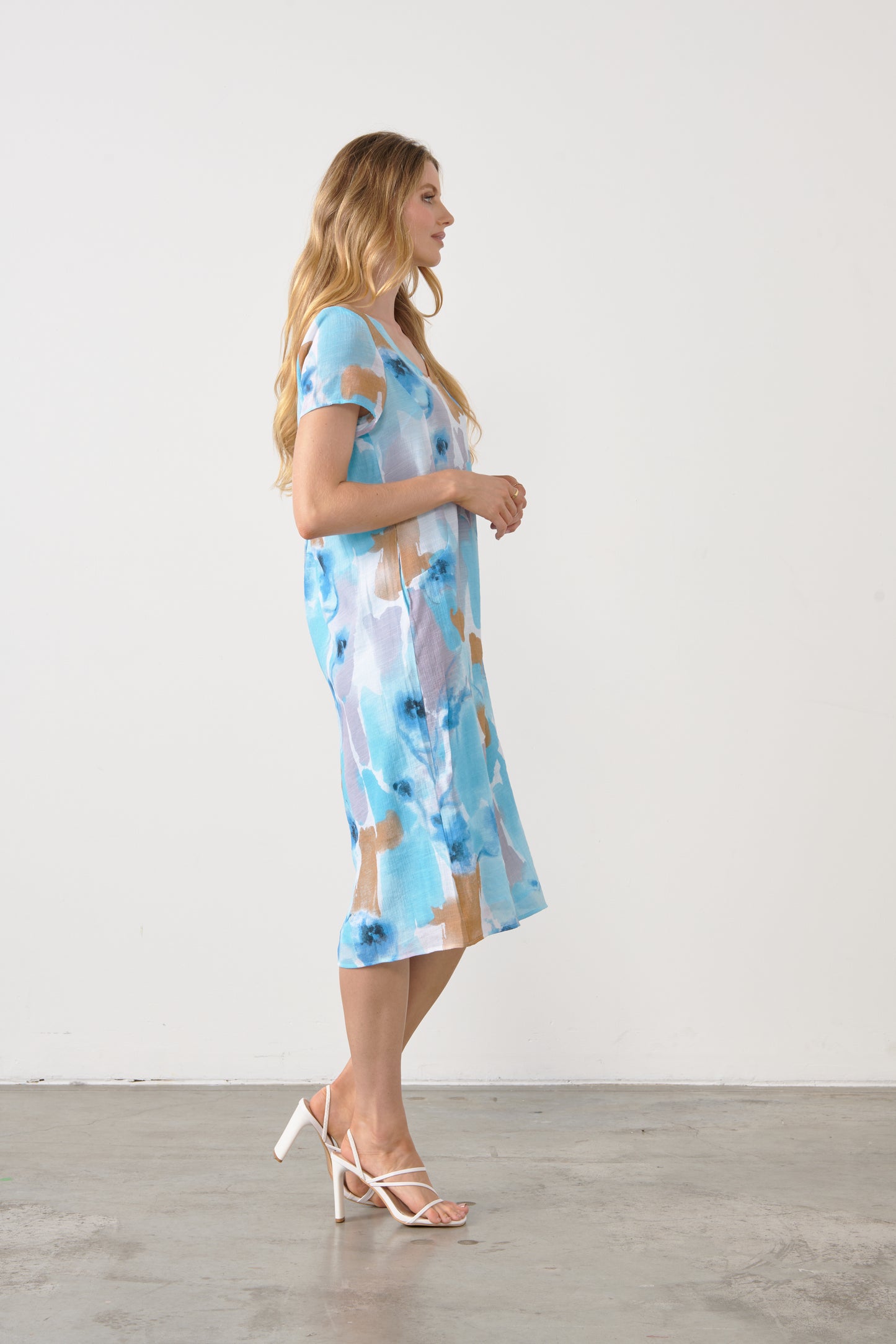 Dress - Panelled w/ Back Hem Split