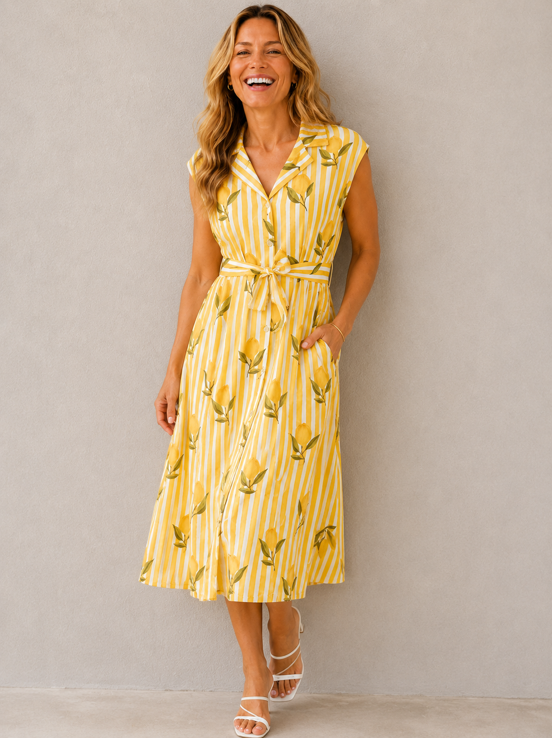 Limoncello Shirt Dress