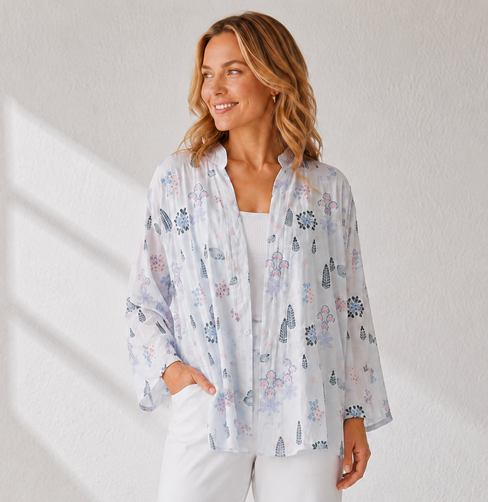 Bouquet Embroidery Jacket