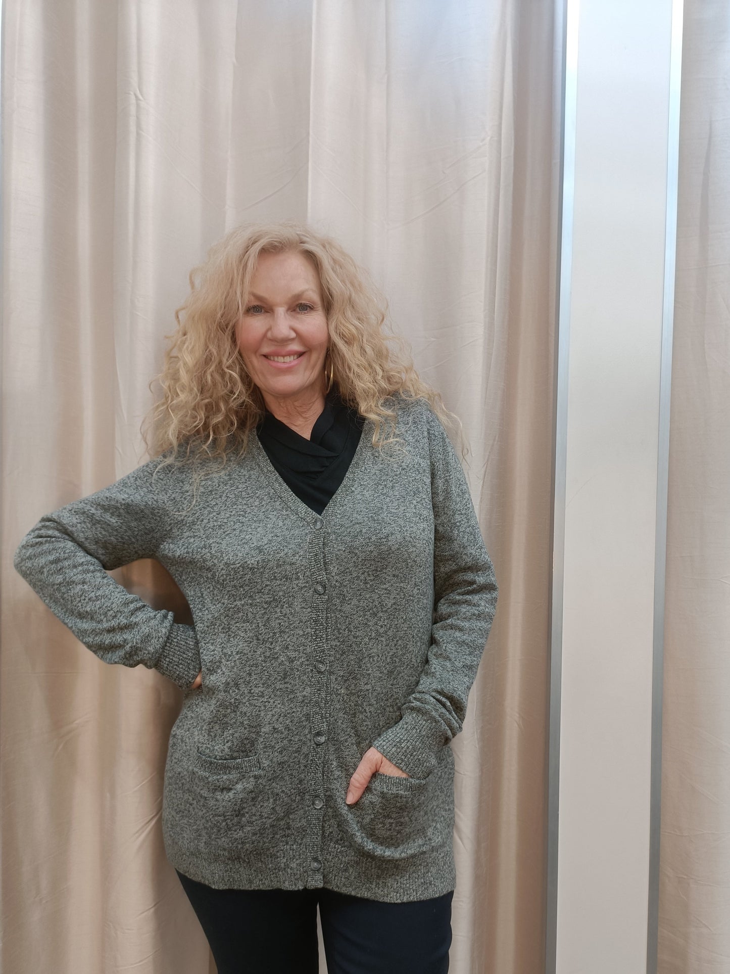 V Neck Cardigan