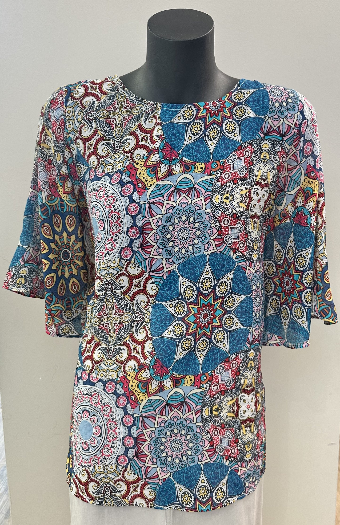 Carly Soft Print Top