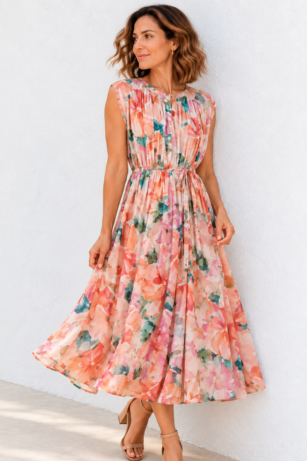 Rosa Reversible Maxi Dress