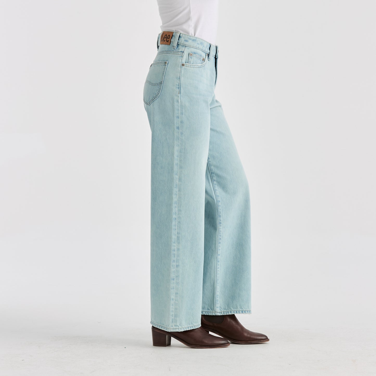 Lee High Wide Leg Jeans
