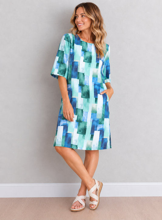 Lianne Elbow Sleeve Dress