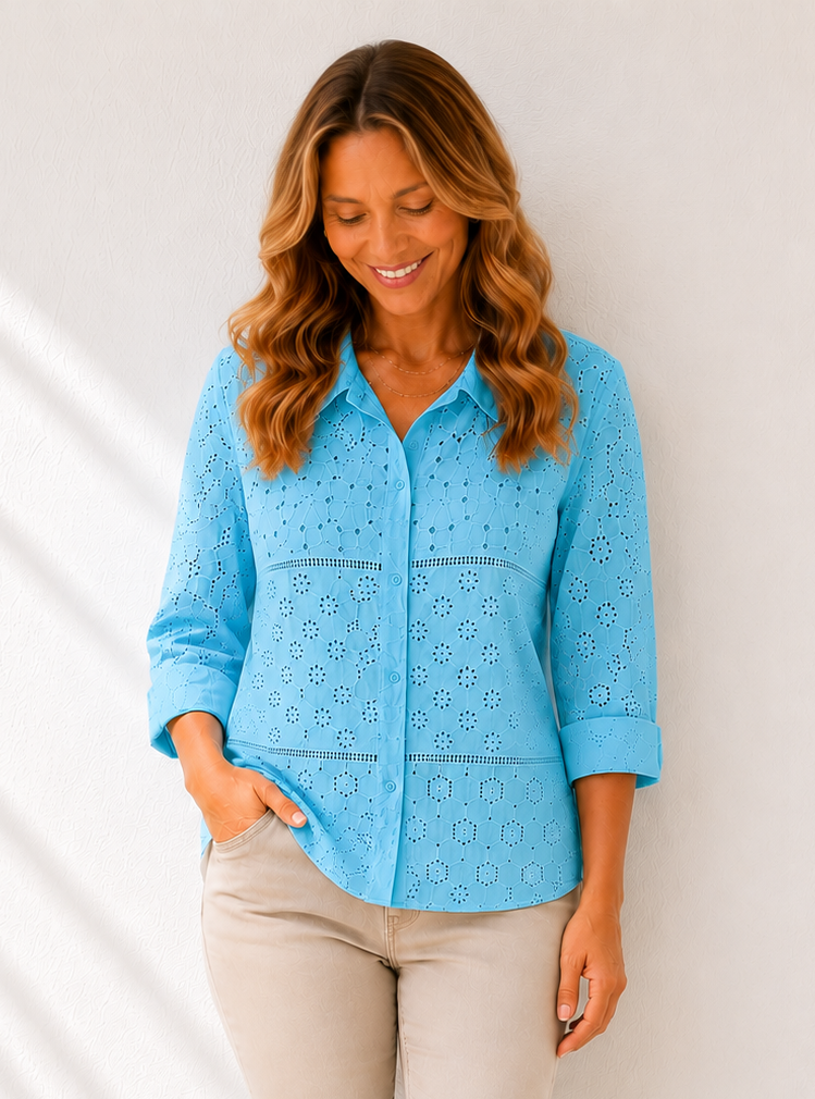 Cotton Detailed Top