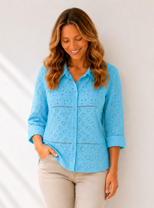 Cotton Detailed Top