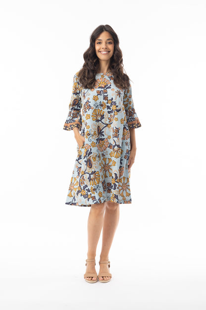 Maceio Dress 3/4 sleeve
