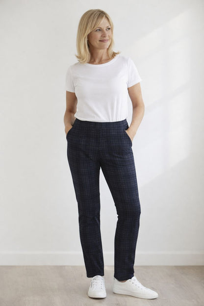 Chella Printed Ponte Pant