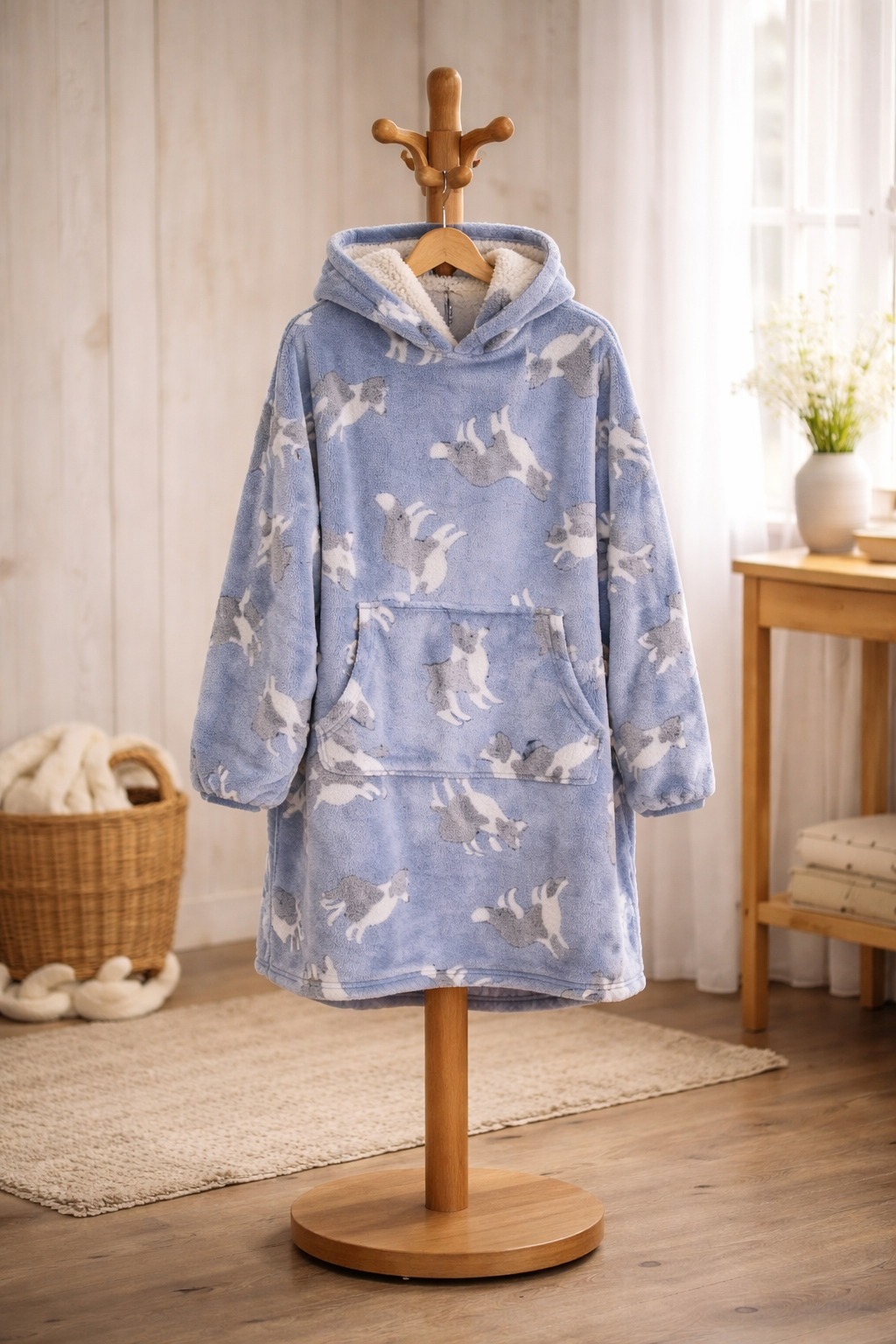 ADULTS DOG SNUGGLE HOODIE