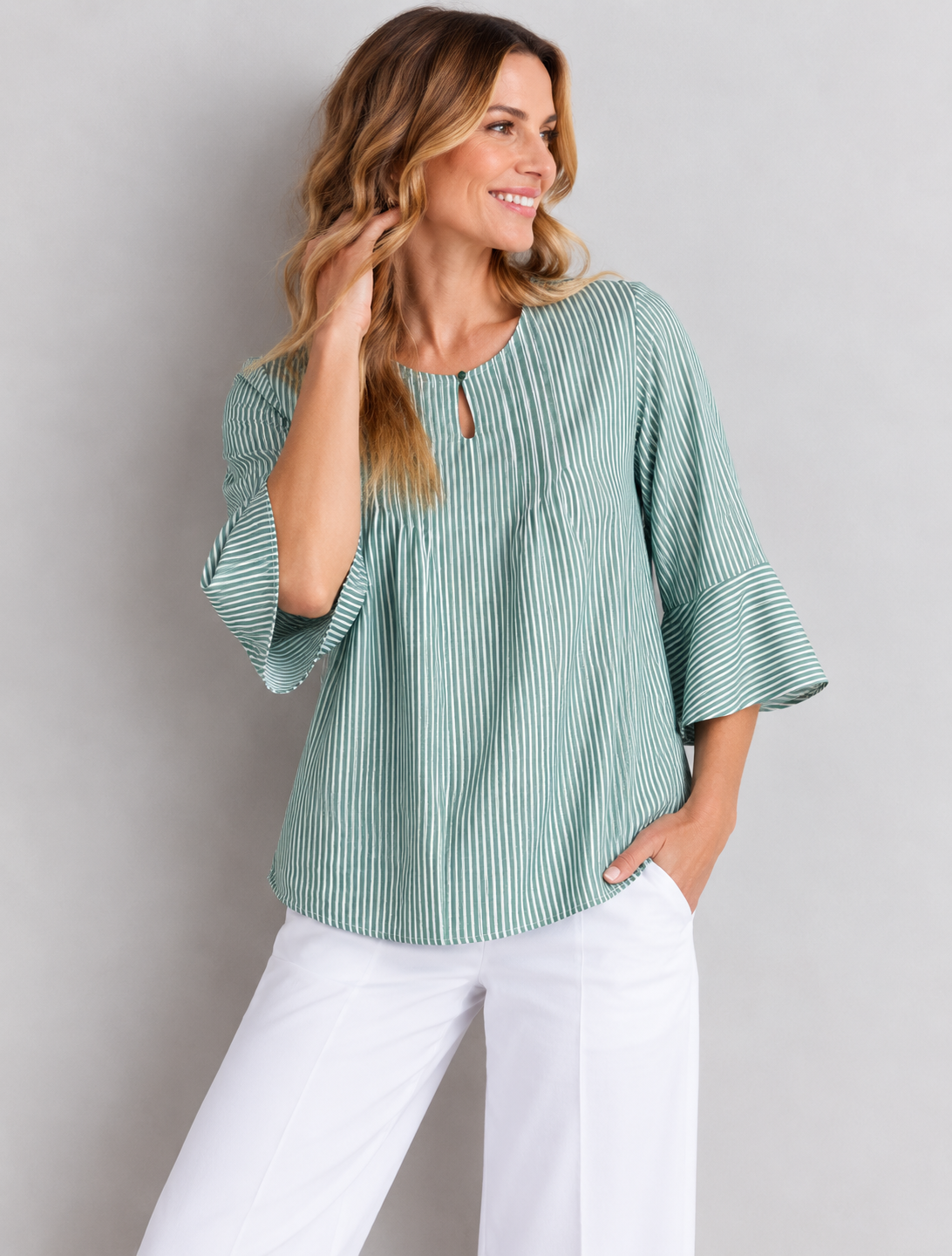 Marika 3/4 Sleeve Blouse