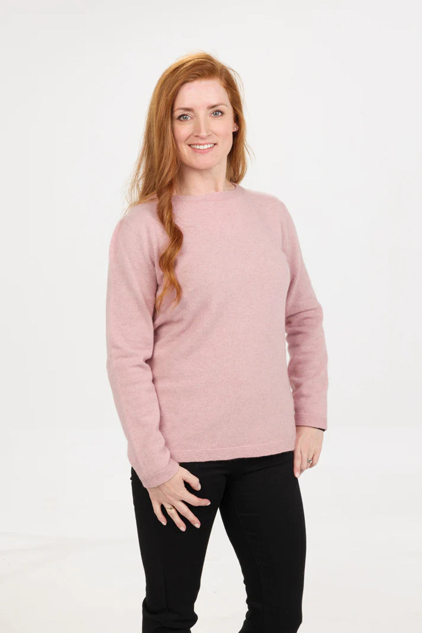 Crew Neck Plain Sweater