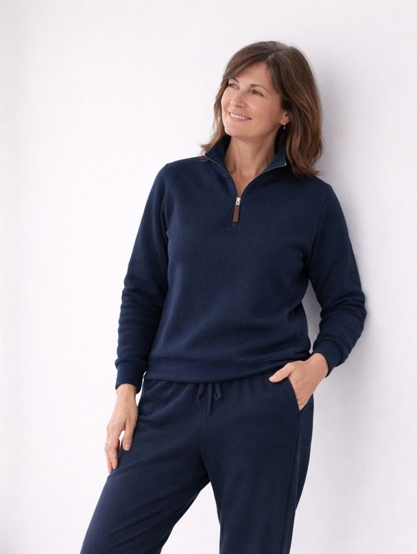 Womens Zipper Pullover Pilbara