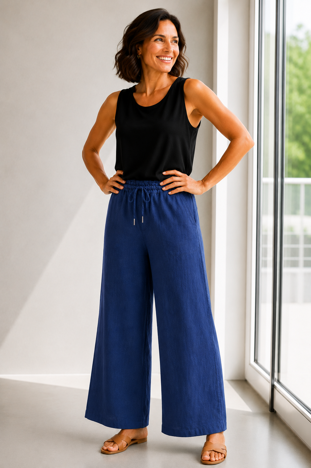 Evelyn Linen Pants