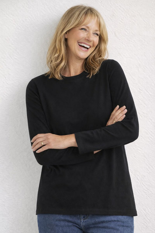 Cotton Long Sleeve Top