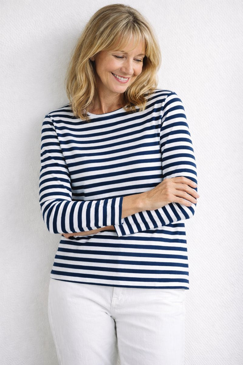 Heidi Lurex Stripe Top