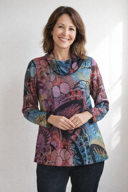 Jamie Cowl Neck Top
